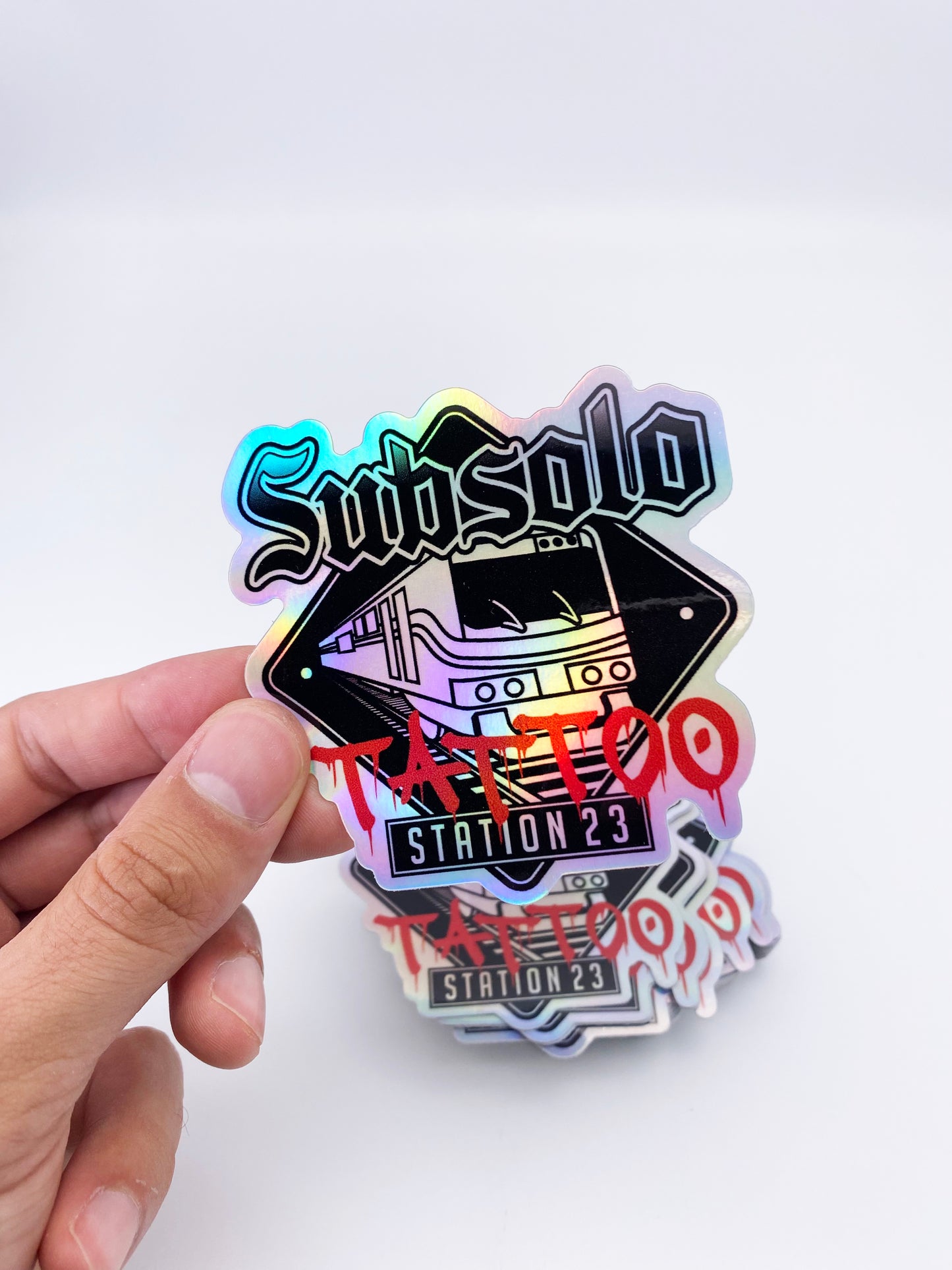 Adesivo Poliéster Holográfico
